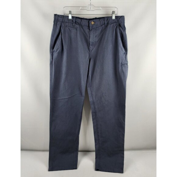 Carbon 2 Cobalt Pants Mens 36 Gray Straight Leg Chino Pants (36x33) 125002 - Picture 1 of 9